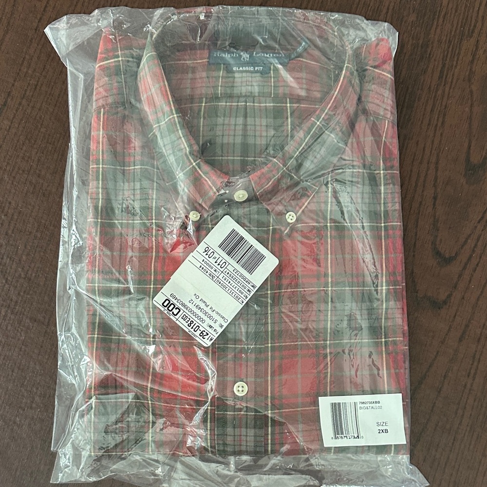 Polo Ralph Lauren Multicolor Plaid Button Down Shirt